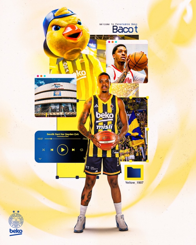 北卡队史篮板王&得分第二!灰熊下属球队内线巴科加盟费内巴切!